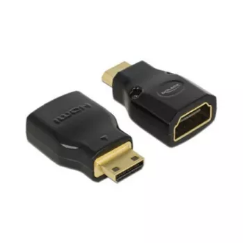 Cable gender changer Mini-HDMI HDMI DeLOCK 65665