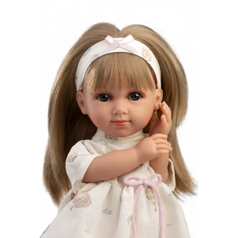 Doll Llorens Elena 35 cm — realistic features, soft body