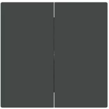 BJ Wippe geschlossen schwarz m. 1785-45M f.Serienschalter Busch-art linear 1 (2CKA001751A3388)