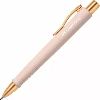Clip-on retractable ballpoint pen Faber-Castell 241187 Blue Rose