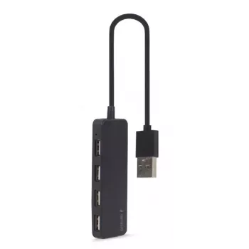 USB 2.0 hub Gembird UHB-U2P4-06 — 4 ports, compact USB expansion