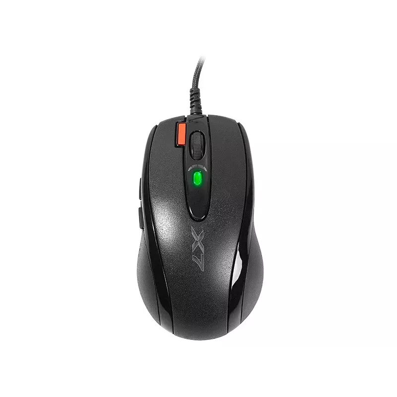 Gaming mouse A4Tech X-7120 USB Type-A ambidextrous 2000 DPI, 3 ms, wired, black
