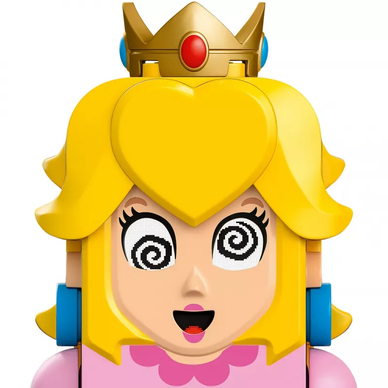 Construction Toy LEGO 71441 Super Mario Interactive LEGO Peach figure set, compatible LEGO system