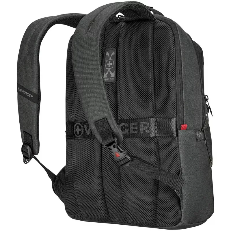 WENGER MX ECO Professional 40,64cm 16Zoll Laptop Backpack with 25,4cm 10Zoll Tabletpocket Charcoal