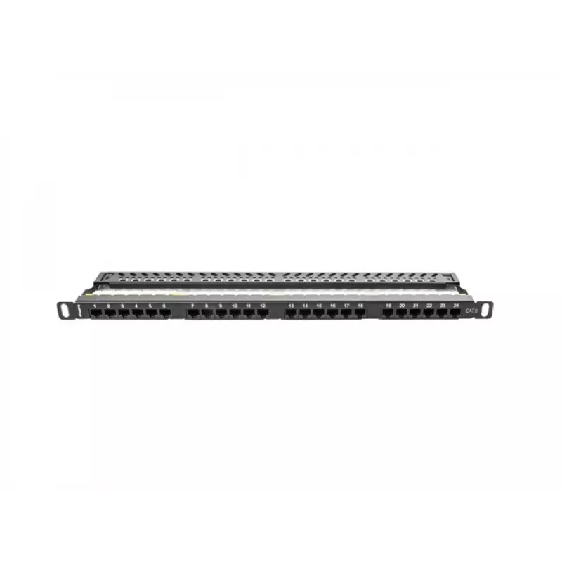 Lanberg PPU6-0024-B patch panel 0.5U