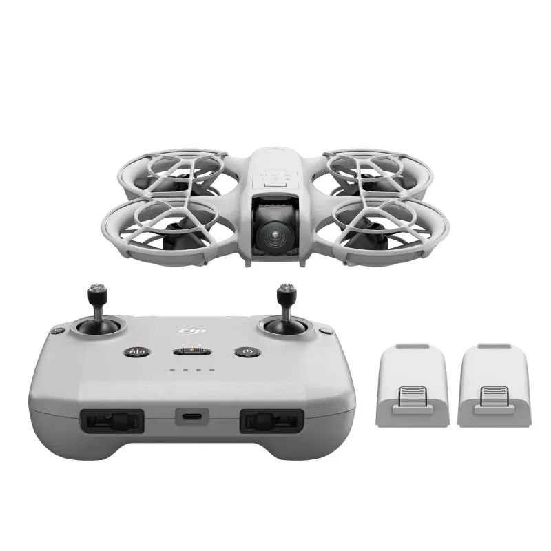 DJI Neo Fly More Combo (DJI-RC-N3) lightweight 135g drone with 4K Ultra HD camera, up to 18 minutes of flight time on 1 charge, 3x batteries, remote control