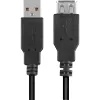 USB Cable Sharkoon USB 2.0 0.5m Black