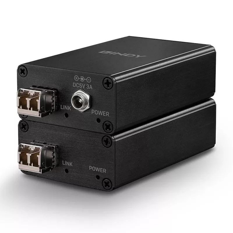 Lindy 43363 network extender Network transmitter & receiver Black
