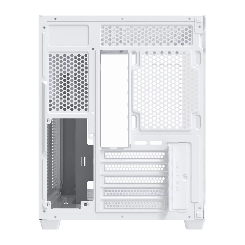 Computer case DarkFlash B275 (white) mid-tower ATX compatible, front I/O, tempered glass