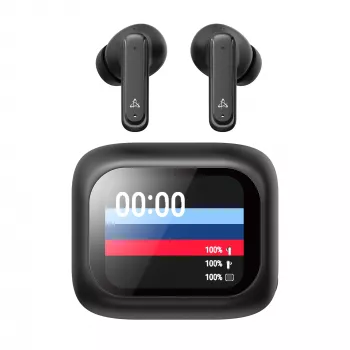 Headphones SBOX EB-TWS08-B Touch Screen Display Black