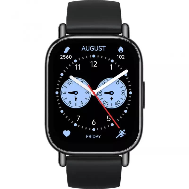 Smartwatch Xiaomi Redmi Watch 5 Lite — 1.96 inch AMOLED, GPS, 470 mAh, 48 mm, TPU band, Black