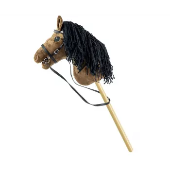 Horse on a stick Hobby Horse Dark Brown