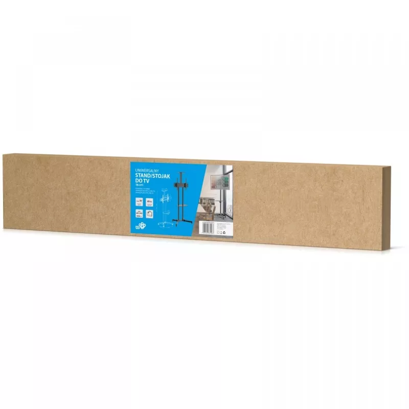 TV trolley stand TB TB-ST1 for TVs up to 75 inch (max 45 kg), VESA 600x400