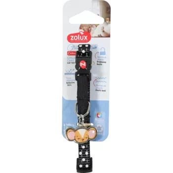 ZOLUX Chatouille black - cat collar