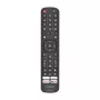 Universal remote control SAVIO RC-14 for Hisense Smart TV, IR wireless, supports 14 devices, range up to 10 m, black