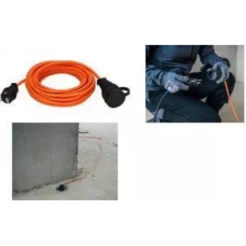 Power Extension Brennenstuhl 1169950 25m 1 AC Outlet Outdoor Orange