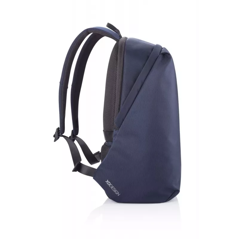 Casual backpack XDDESIGN Bobby Soft with 15.6 inch laptop compartment, 16 L, navy, PET