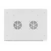 Lanberg WF01-6418-10S Wall-Mounted 19 inch 18U Rack Cabinet 600x450mm Grey (Glass Door)