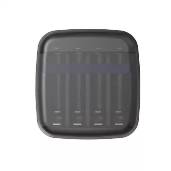 Battery charger XTAR BC4 for AA/AAA NiMH and Li-ion, 4-slot, DC/USB input, black