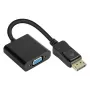 Adapter DisplayPort Stecker an VGA Buchse, 1920*1200 @60Hz, vergoldete Kontakte, ca. 20cm, Good Conn (DP-AD11)