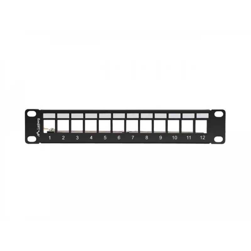 Patch panel LANBERG PPKS-9212-B 12-port 1U 10 inch FTP