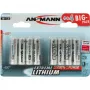 Single-use battery Ansmann 4+4 Lithium AA