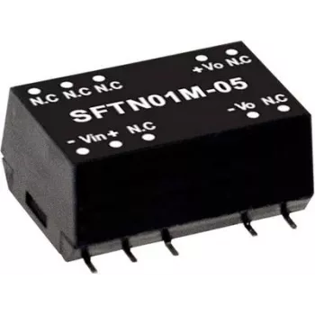 Power adapter MEAN WELL SFTN01M-15 1 W 15 V Input 10.8-13.2 V