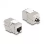 DeLOCK Keystone Module RJ45 jack to LSA Cat.6A Slim toolfree