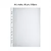AD Class PUNCHED POCKET Orange Peel A4 40 micr., pouch 100 pcs