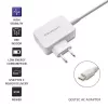 Power adapter QOLTEC 51039 65W AC-to-DC 220–240V 20.3V/3.25A Type C white, 1.7 m cable