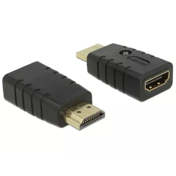 Adapter HDMI (Plug) > HDMI (Socket), EDID Emulator (black)