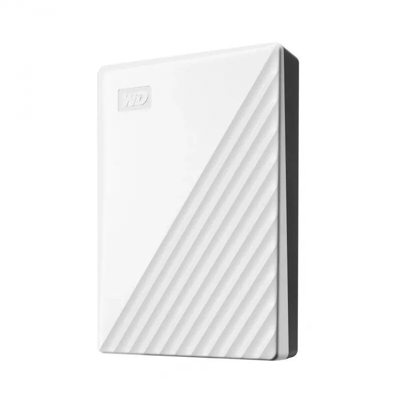 Western Digital WD My Passport 5TB White USB3.0 / 2.5, 19.15 mm / 256-bit encryption / WD Backup / White (WDBPKJ0050BWT-WESN)