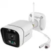 Foscam V8P Wi-Fi Surveillance Camera White 8MP (3840x2160), Dual-band Wi-Fi, integrated spotlight and alarm siren (V8P-W)