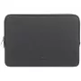 Laptop sleeve Rivacase 15.6 inch Black model 8116 — protective soft case for 15.6 inch notebooks