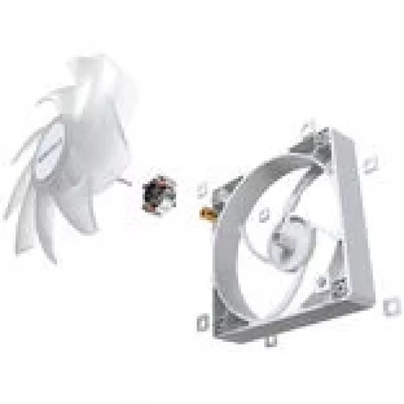 Cooling fan Montech GF120 PWM ARGB 120mm white, PWM control, ARGB lighting