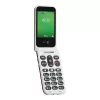 Feature phone Doro Leva E22 clamshell, 2.8 inch (7.11 cm) display, Single SIM, 0.3 MP camera, 1150 mAh, 127.8 g, Red/White