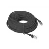 LANBERG networking cable RJ-45 Cat5e PCU5-10CC-2000-BK, 20 m, U/UTP, CCA conductor, PVC jacket, black