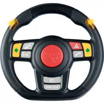 Sound Steering Wheel (black/Red)