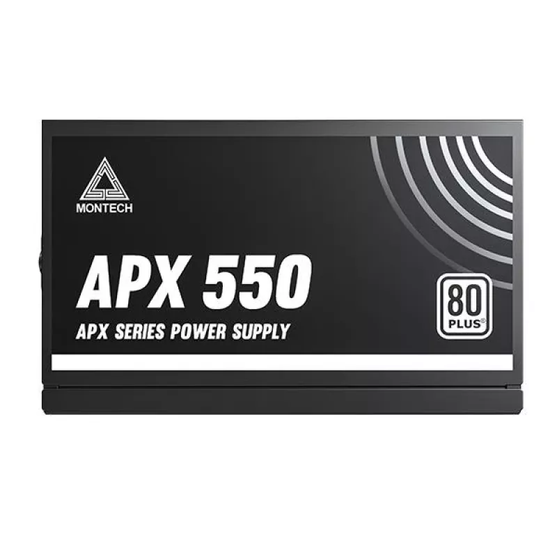 Montech APX550 power supply unit 550 W 20+4 pin ATX ATX Black
