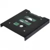 Mounting Frame ultron Internal 1x2.5 SSD/HDD Metal black (377213)