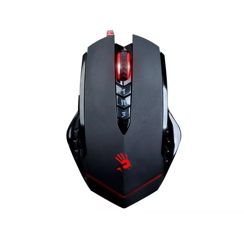 Gaming mouse A4Tech Bloody V8m — 3200 DPI, 8 buttons, V-Track optical, USB Type-A, black
