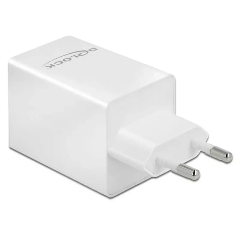 Charger DeLOCK USB GaN Charger USB Type-C PD 3.0 and USB Type-A 48 W
