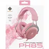 Deltaco GAM-030-P Headphones and Headset Wired Headband Gaming USB Type-A Pink (GAM-030-P)