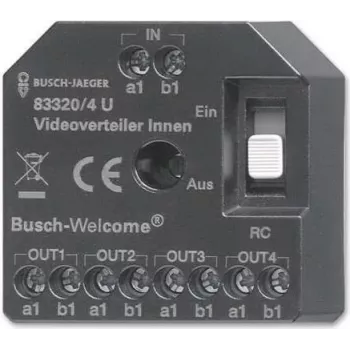 BJ 83320/4 U Active video distributor Indoor UP (2CKA008300A0508)
