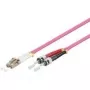 Fibre optic cable DeLOCK 84867 5m LC ST Violet