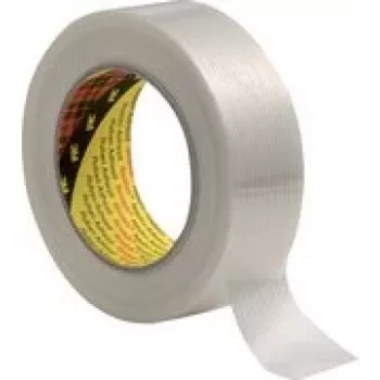 3M 89561950 duct tape Suitable for indoor use 50 m Biaxially Oriented Polypropylene (BOPP), Fiberglass Transparent