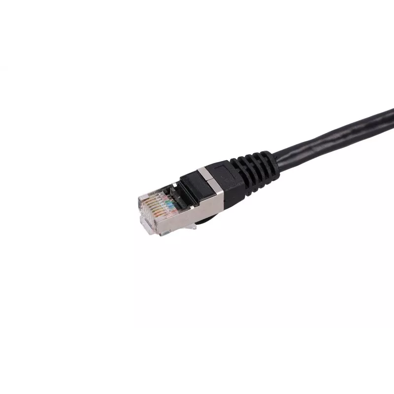 Network Cable Extralink LAN Patchcord Kat.5e RJ-45 2m Black