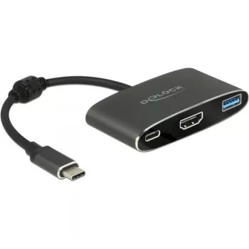 DeLOCK - External Videoadapter - VL101 - USB-C 3,1 - HDMI - Grey - retail (62991)