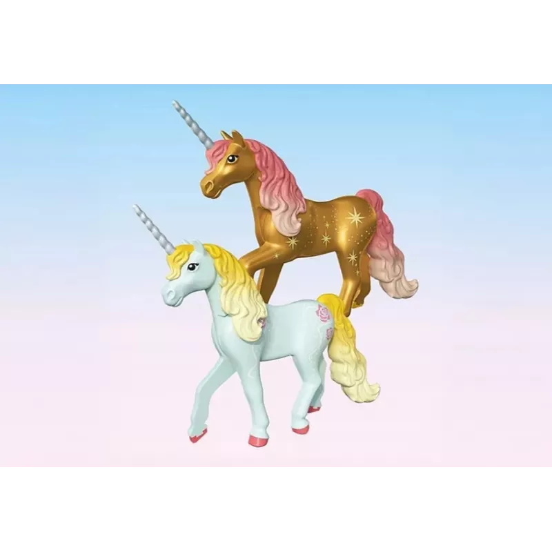 PLAYMOBIL 71841 Magic Unicorns Sammeleinhorn Himmelsrose mit Fee