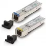 Extralink SFP 1.25G WDM module pair 1310/1550nm single‑mode 3km SC DOM for HP/Aruba